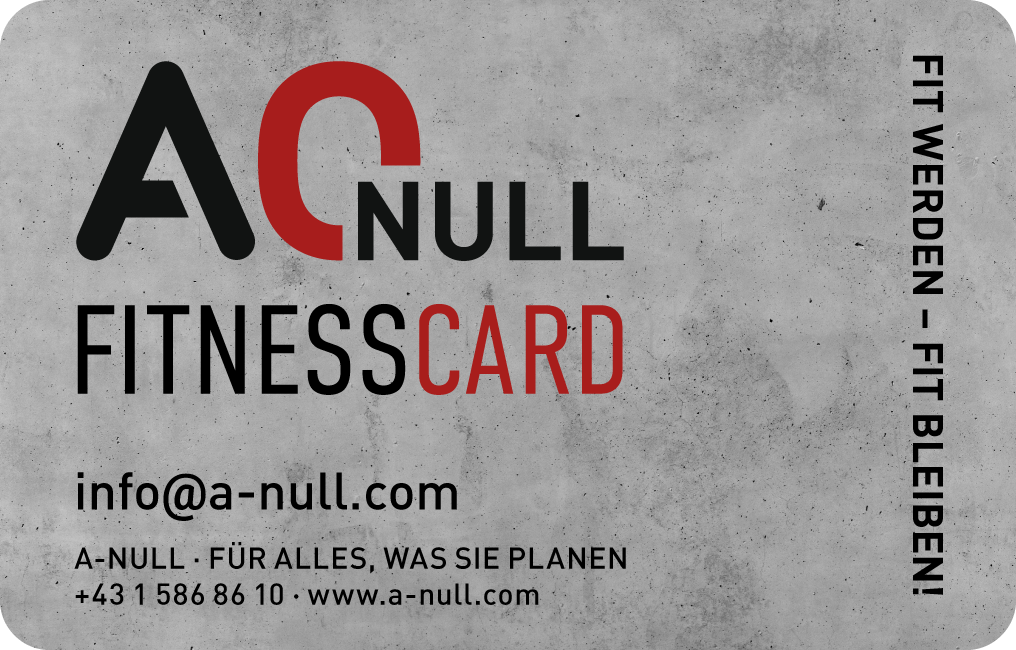A-NULL Fitnesscard