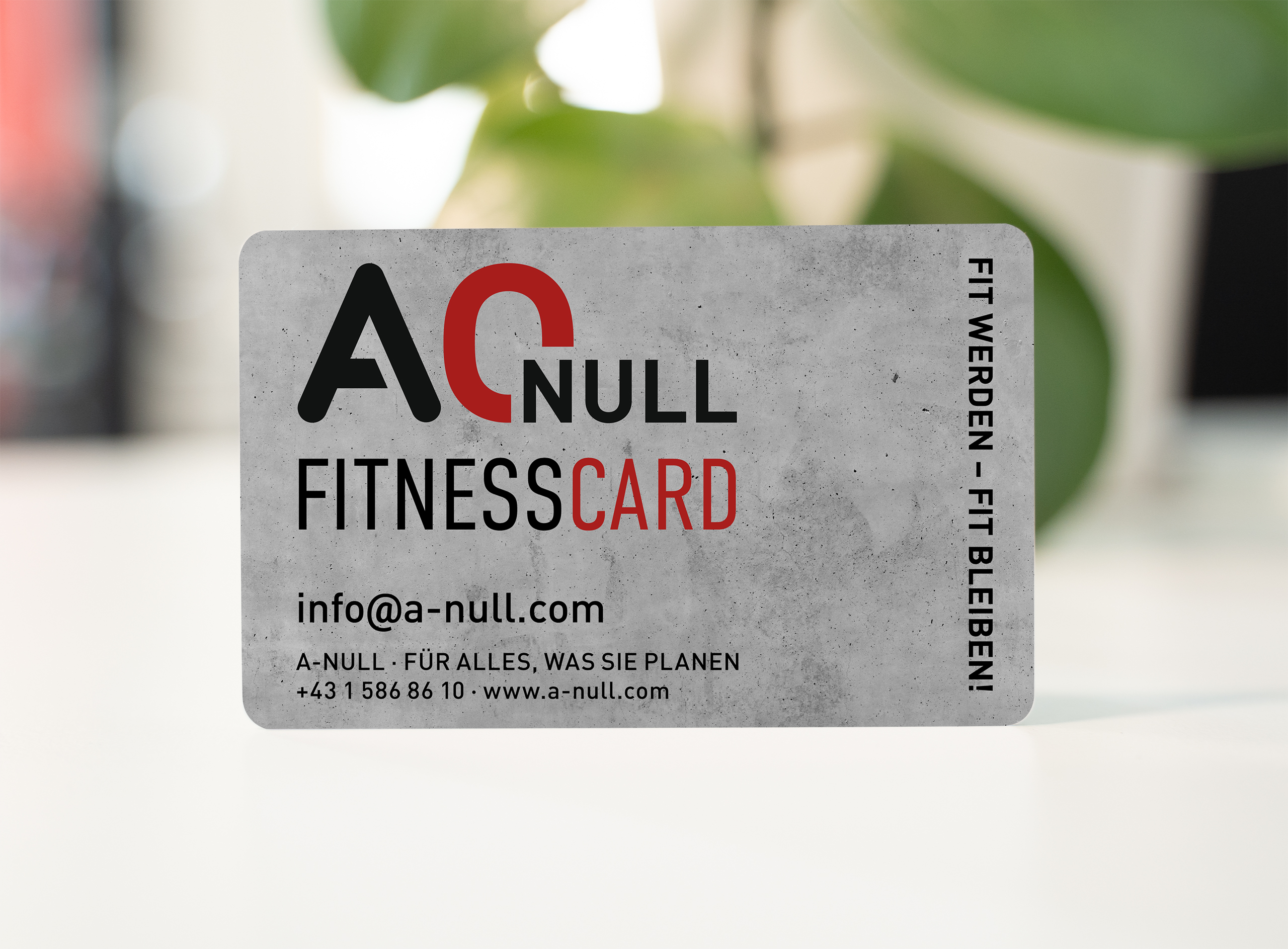 A-NULL Fitnesscard