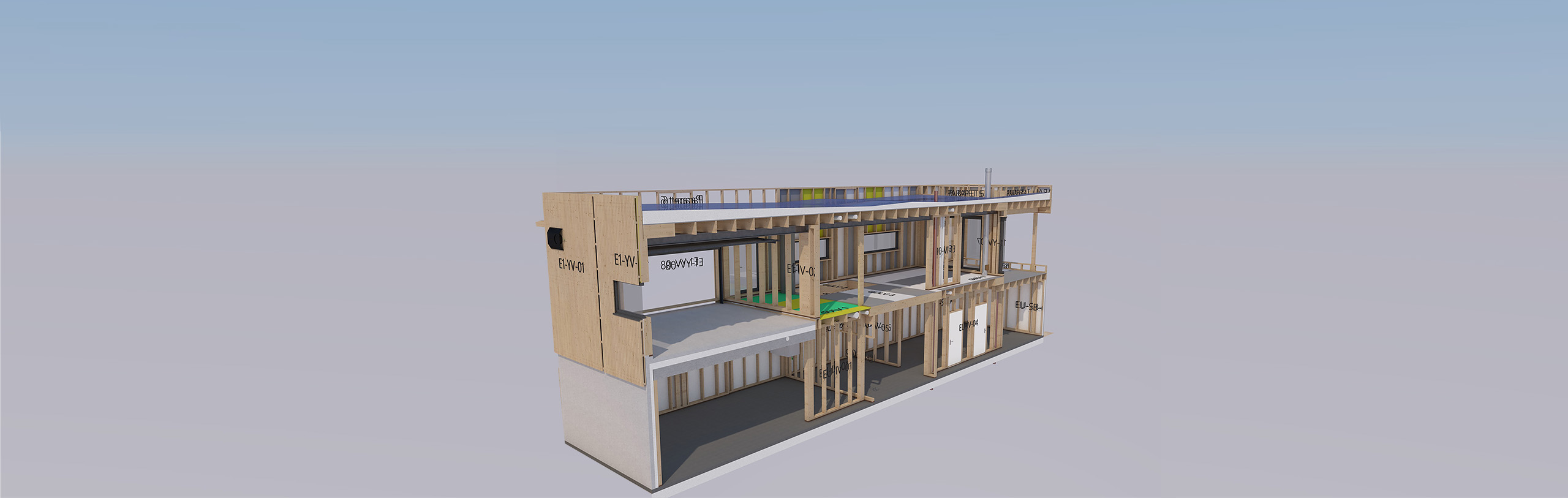 Archiframe Holzkonstruktion