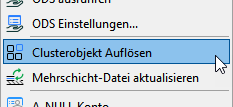 A-NULL Add-ons_Clusterobjekt auflösen