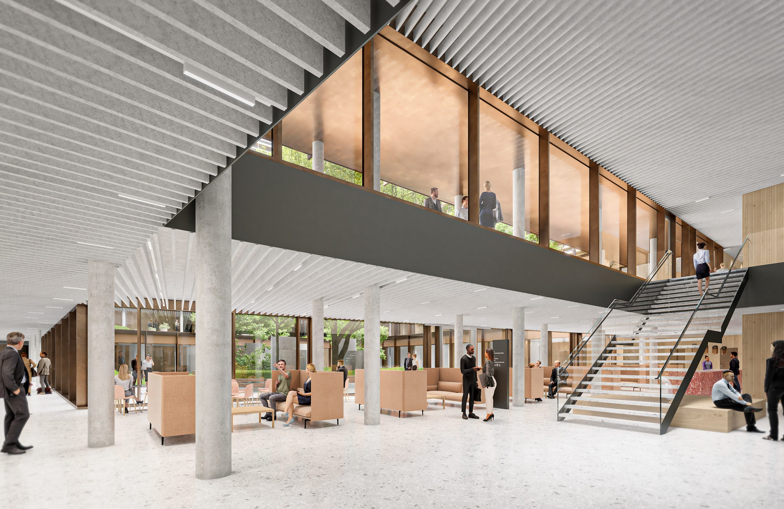 LDZ Rendering Cafeteria