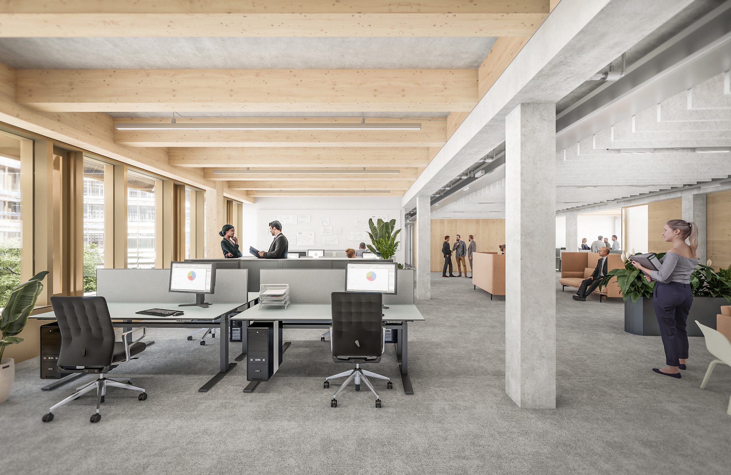 LDZ Innenansicht Büro